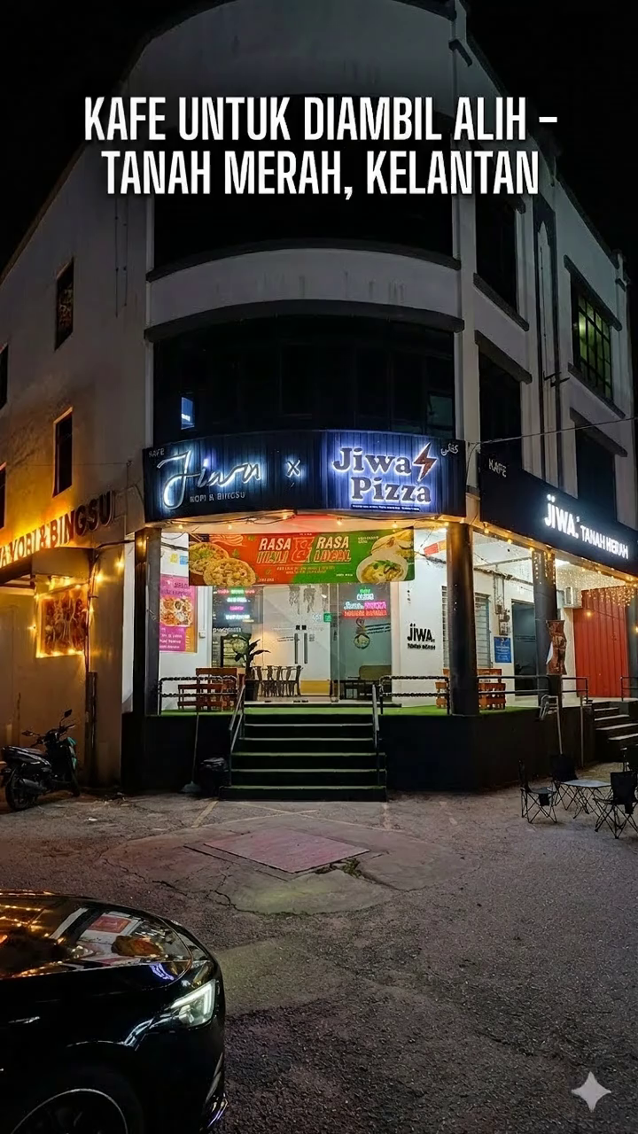 KAFE UNTUK DIAMBIL ALIH – TANAH MERAH, KELANTAN