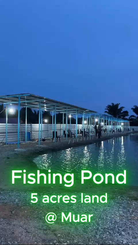 Muar Johor Fishing Pond for Sale