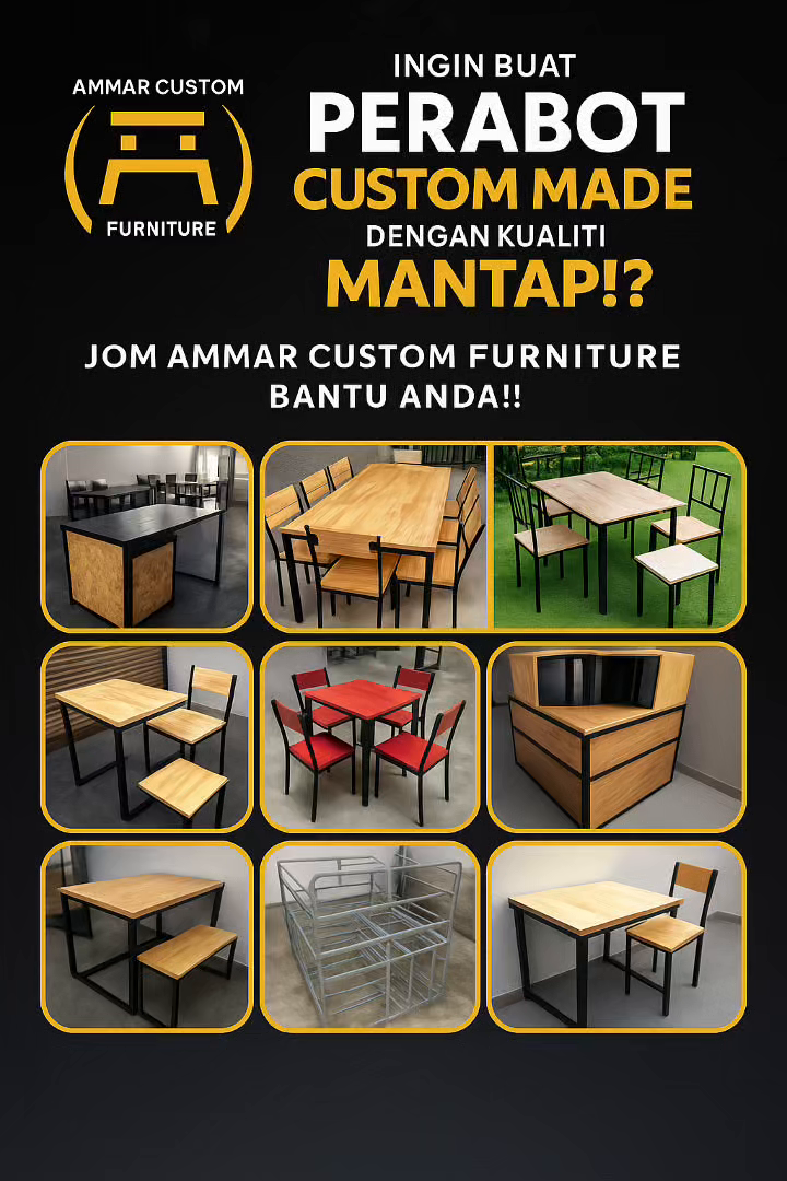 Ammar Furniture – Perabot Tempahan Khas Berkualiti Tinggi