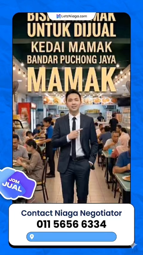24-Hour Mamak Restaurant for Takeover