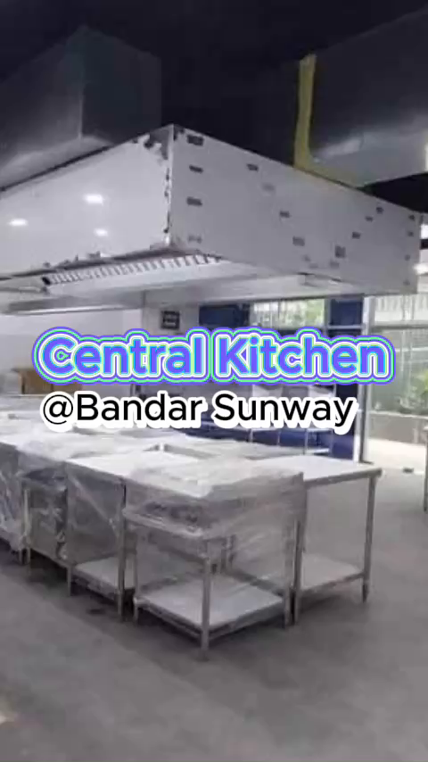 Central Kitchen for Sale @ Bandar Sunway Newly renovated, Inclusive of Commercial kitchen duct & Air