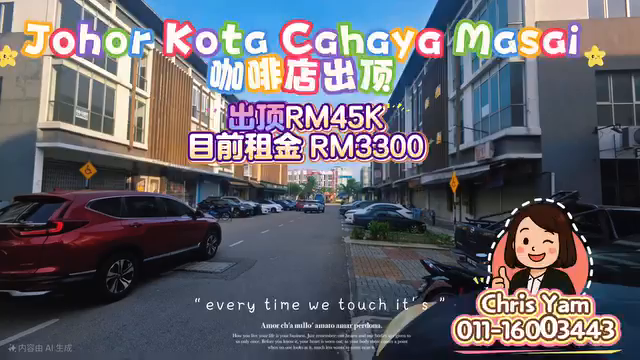Corner Lot Coffee Shop for Sale – Near Kota Cahaya & Green Heaven