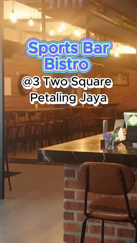 Sports Bar & Bistro Biz for Sale @ 3 Two Square, Petaling Jaya