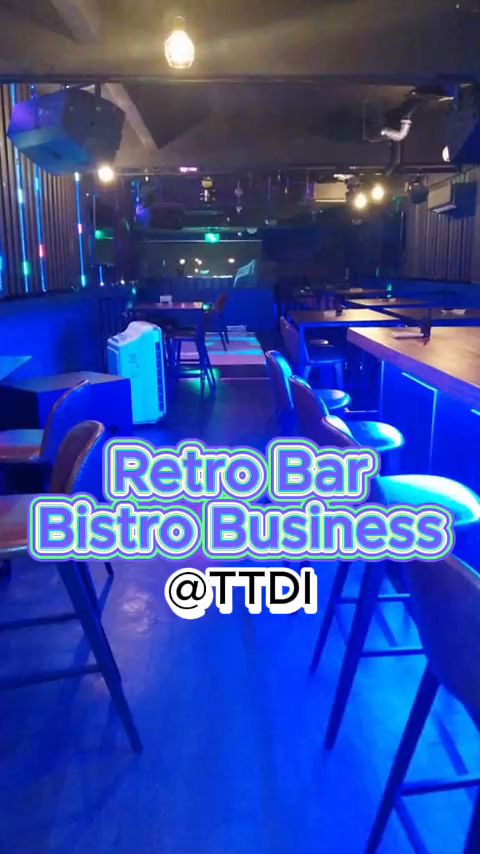 Retro Bar & Bistro Biz for Sale @ TTDI @ 1st Floor