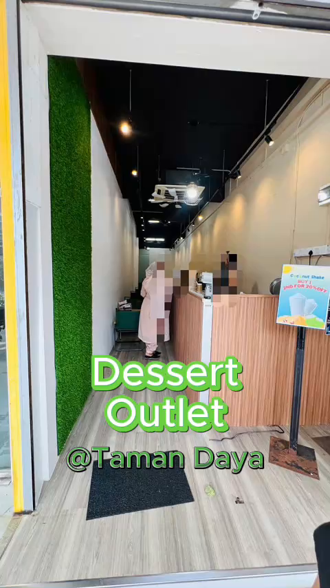 Taman Daya Dessert Outlet Takeover [Half Shop]