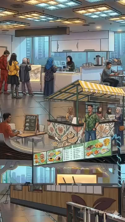 3 F&B Kiosks for Sale – KL & Shah Alam (Fully Operating)