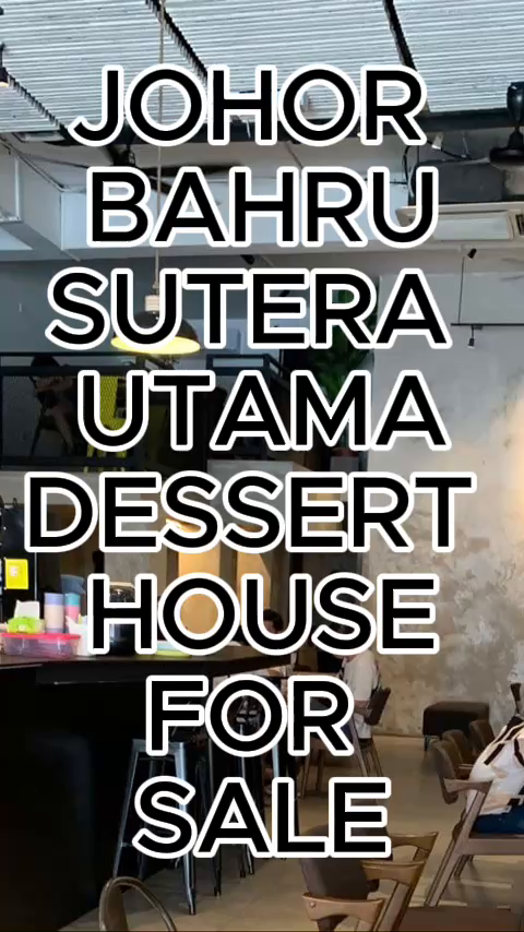 Johor Bahru Sutera Utama Dessert Shop for Sale