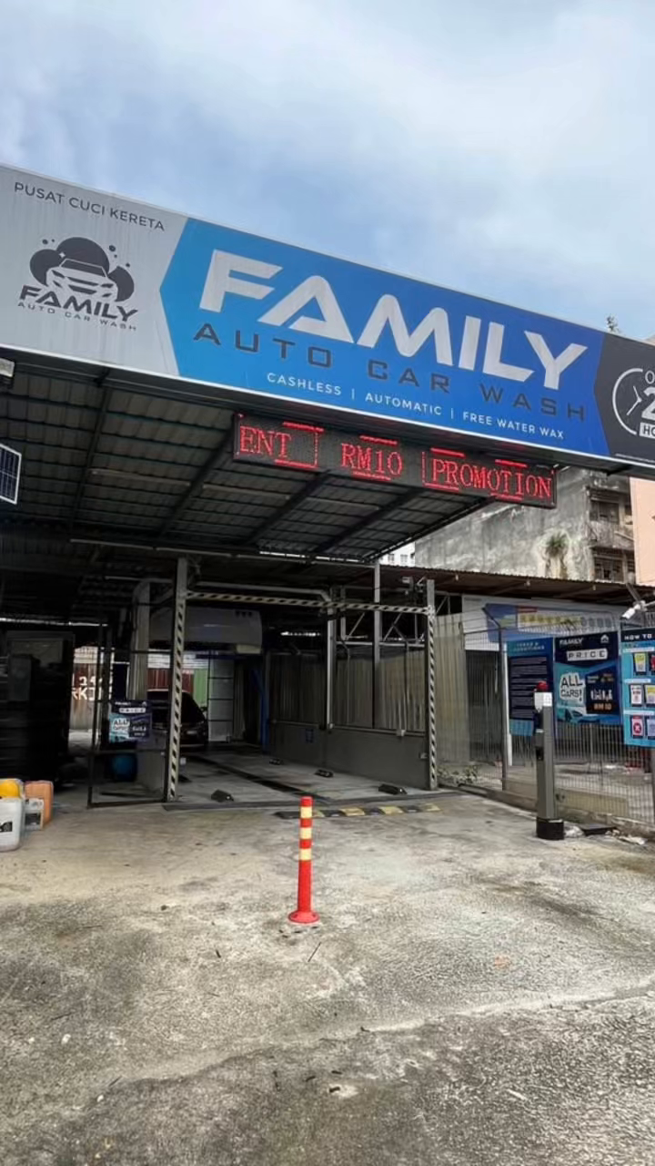 Bisnes Car Wash Automatik Untuk Dijual – Siap Operasi!