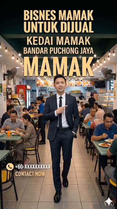 24-Hour Mamak Restaurant for Takeover